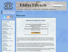 Tablet Screenshot of eddiesextracts.com